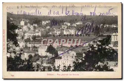 Epinal - Vue Generale des Brosses - Cartes postales