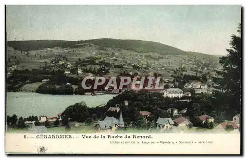 Gerardmer - Vue de la Roche du Renard - Ansichtskarte AK