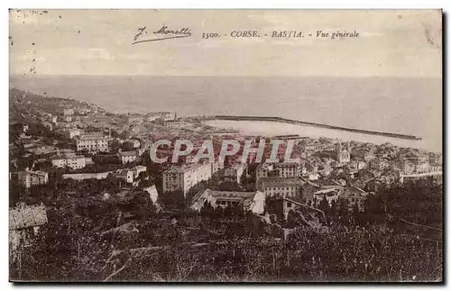Corse - Haute Corse - Corsica - Bastia - Vue Generale - Ansichtskarte AK