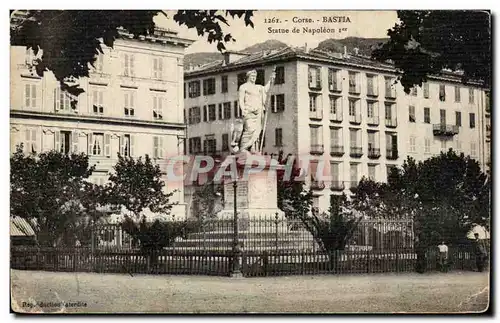 Corse - Haute Corse - Corsica - Bastia - Square de Napoleon I - Cartes postales