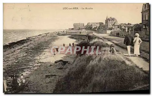 Cartes postales Vieux Luc sur Mer Le moulin