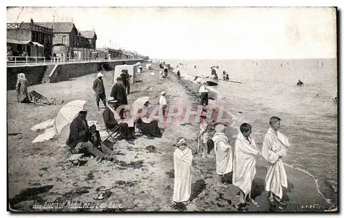 Cartes postales Luc sur Mer L&#39heure du bain