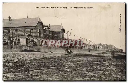 Cartes postales Luc sur Mer Vue generale du casino