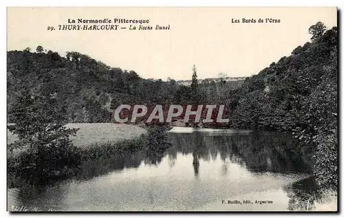 Cartes postales Thury Harcourt Les bords de l&#39orne La roche Bunel