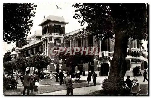 Moderne Karte Deauville Plage fleurie Le champ des courses L&#39entree