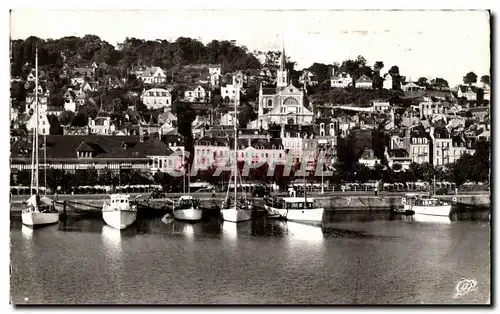 Ansichtskarte AK Deauville Trouville Le bassin des yachts