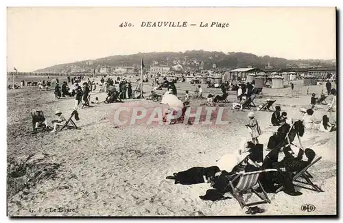 Deauville - La Plage - Cartes postales