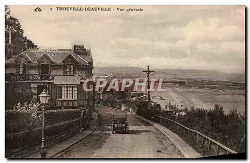 Deauville - Trouville - Vue Generale - Cartes postales