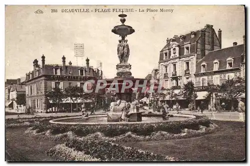 Deauville - La Place Morny - Cartes postales