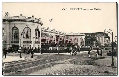 Deauville - Le Casino - Cartes postales