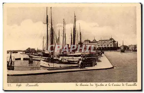 Deauville - Le Bassin des Yachts - Cartes postales