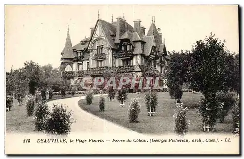 Deauville - Ferme du Coteau - Ansichtskarte AK