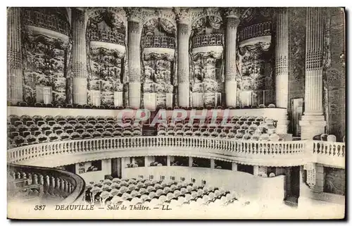 Deauville - Salle de Theatre - Cartes postales