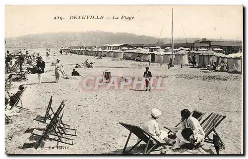 Deauville - La Plage - Cartes postales