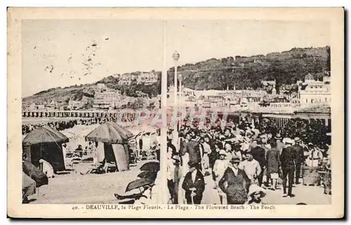 Deauville - Plage Fleurie - Cartes postales