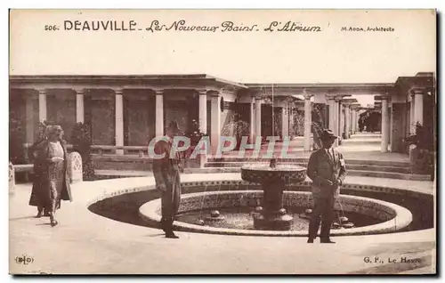 Deauville - Plage Fleurie - Les Nouveaux Bains - L&#39Atrium - Ansichtskarte AK