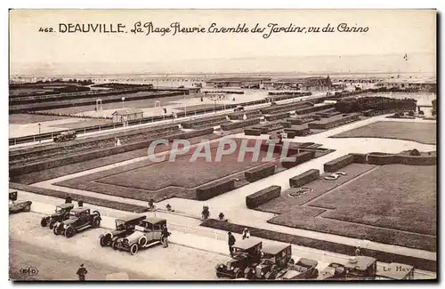 Deauville - La Plage Fleurie - Ensemble des Jardins - Cartes postales