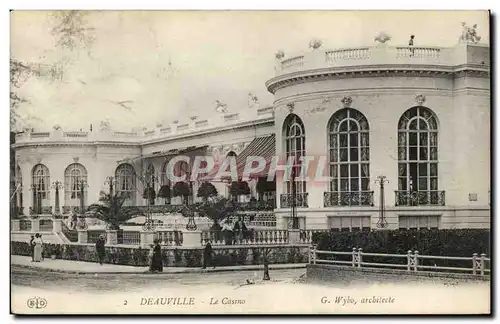 Deauville - Le Casino - Cartes postales