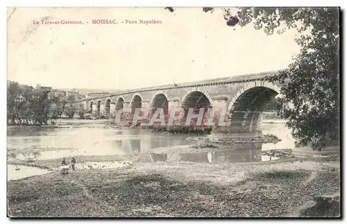 Moissac - Pont Napoleon - Ansichtskarte AK