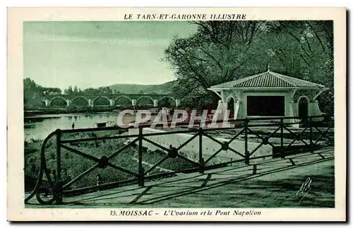 Moissac- Pont Napoleon - Ansichtskarte AK