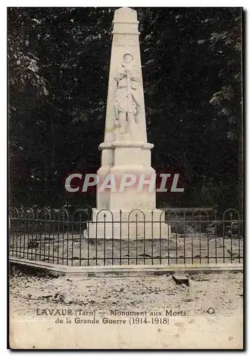 Lavaur - Monument aux Morts - Ansichtskarte AK