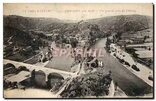 Ambialet - pres Albi - Vue prise du Chateau - Ansichtskarte AK