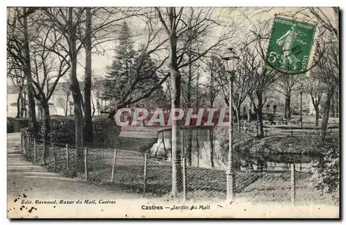 Castres - Jardin du Mail - Ansichtskarte AK