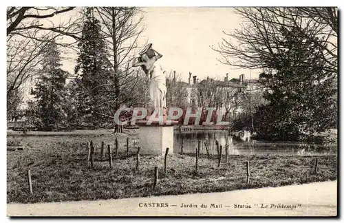 Castres - Jardin du Mail - Ansichtskarte AK