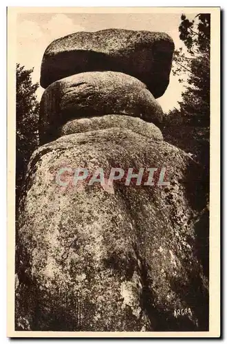 Le Sidobre - Les trois fromages - Cartes postales