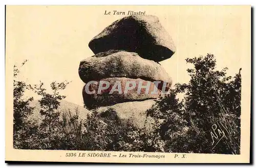Le Sidobre - Les Trois Fromages - Cartes postales
