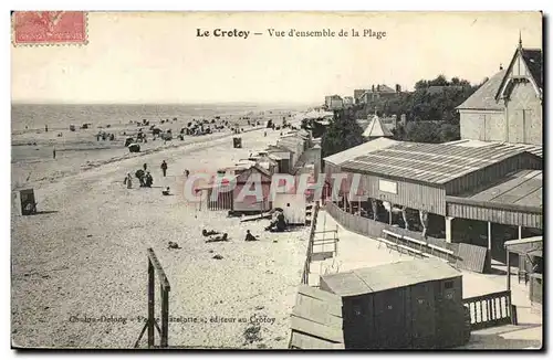 Le Crotoy - Vue d&#39ensemble de la Plage - Cartes postales