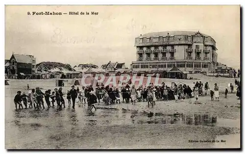 Fort Mahon - Hotel de la Mer - Jeux - enfants - Cartes postales