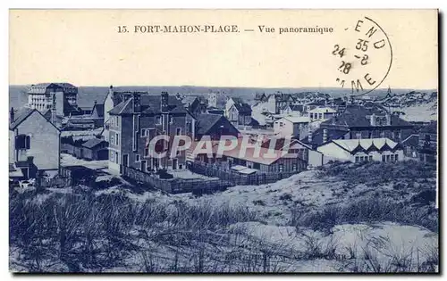 Fort Mahon - Plage - Vue Panoramique - Cartes postales