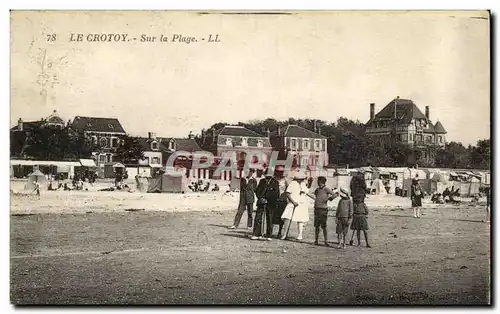 Le Crotoy - Sur la Plage - Cartes postales