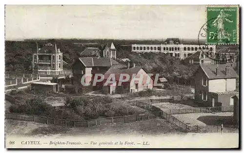 Cayeux - Vue Generale et la Foret - Cartes postales