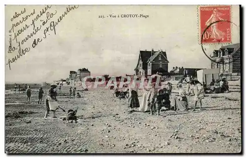 Vue a Crotoy Plage - Cartes postales