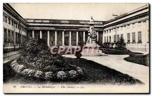 Amiens - La Bibliotheque - The Library - Cartes postales