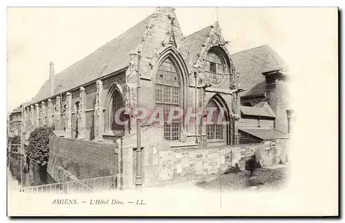 Amiens - L&#39Hotel Dieu - Ansichtskarte AK