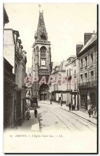 Amiens - L&#39Eglise Saint Leu - Cartes postales