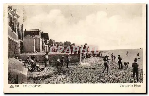 Le Crotoy - Vue sur la Plage - Cartes postales