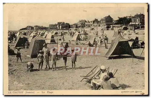 Le Crotoy - La Plage - Cartes postales