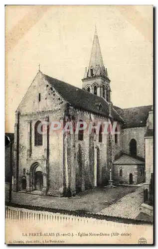 La Ferte Alais - Eglise Notre Dame - Ansichtskarte AK