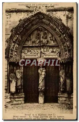 Longpont - La Basilique - Cartes postales