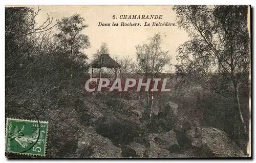 Chamarande - Dans les Rochers - Le Belvedere - Cartes postales