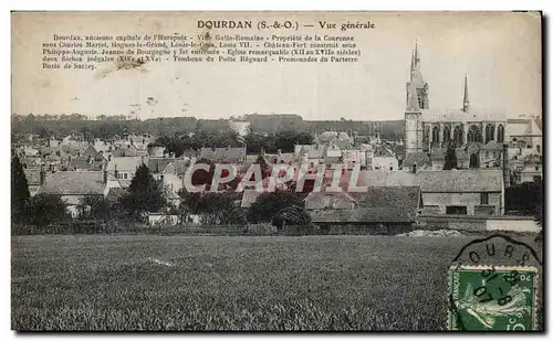 Dourdan - Vue Generale - Ansichtskarte AK