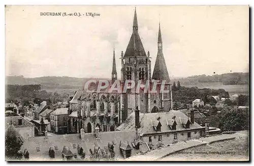 Dourdan - L'Eglise - Cartes postales