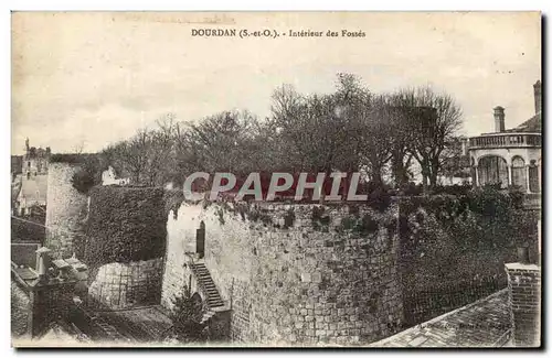 Dourdan - Interieur des Fosses - Cartes postales