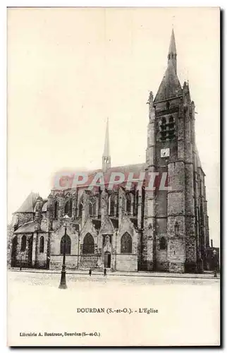 Dourdan - L&#39Eglise - Cartes postales