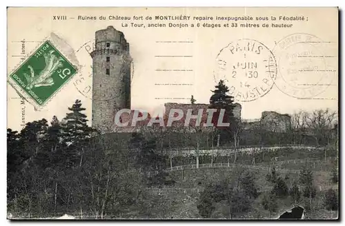 Cartes postales Ruines du chateau de Montlhery