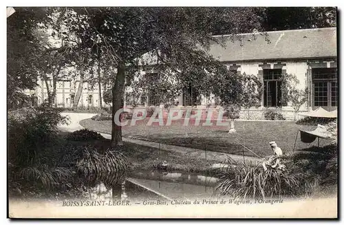 Cartes postales Boissy St Leger Gros Bois Chateau du Prince de Wagram l'orangerie